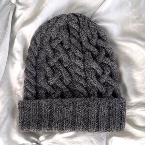 Hand Knit Merino Wool Hat